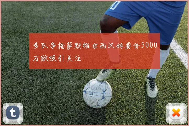 多队争抢萨默维尔西汉姆要价5000万欧吸引关注